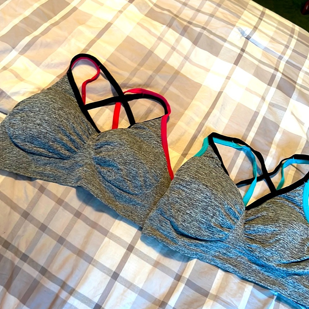 Padded sports bras - selling as a set